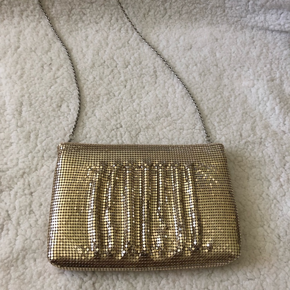 Gold Sequin Crossbody